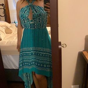 BCBG TEAL DRESS